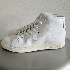 [SOLD]Adidas Stan Smith Mid Crinkle Patent Leather